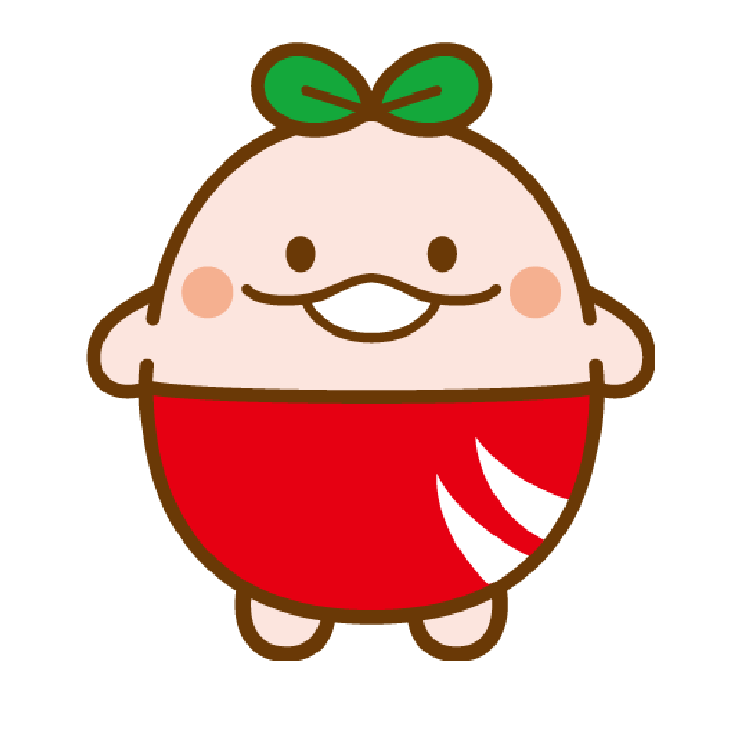 マルアイ公式キャラクターマルのイラスト